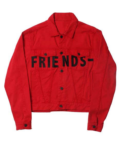 vlone friends denim jacket replica|Vlone x Friends Denim Jacket.